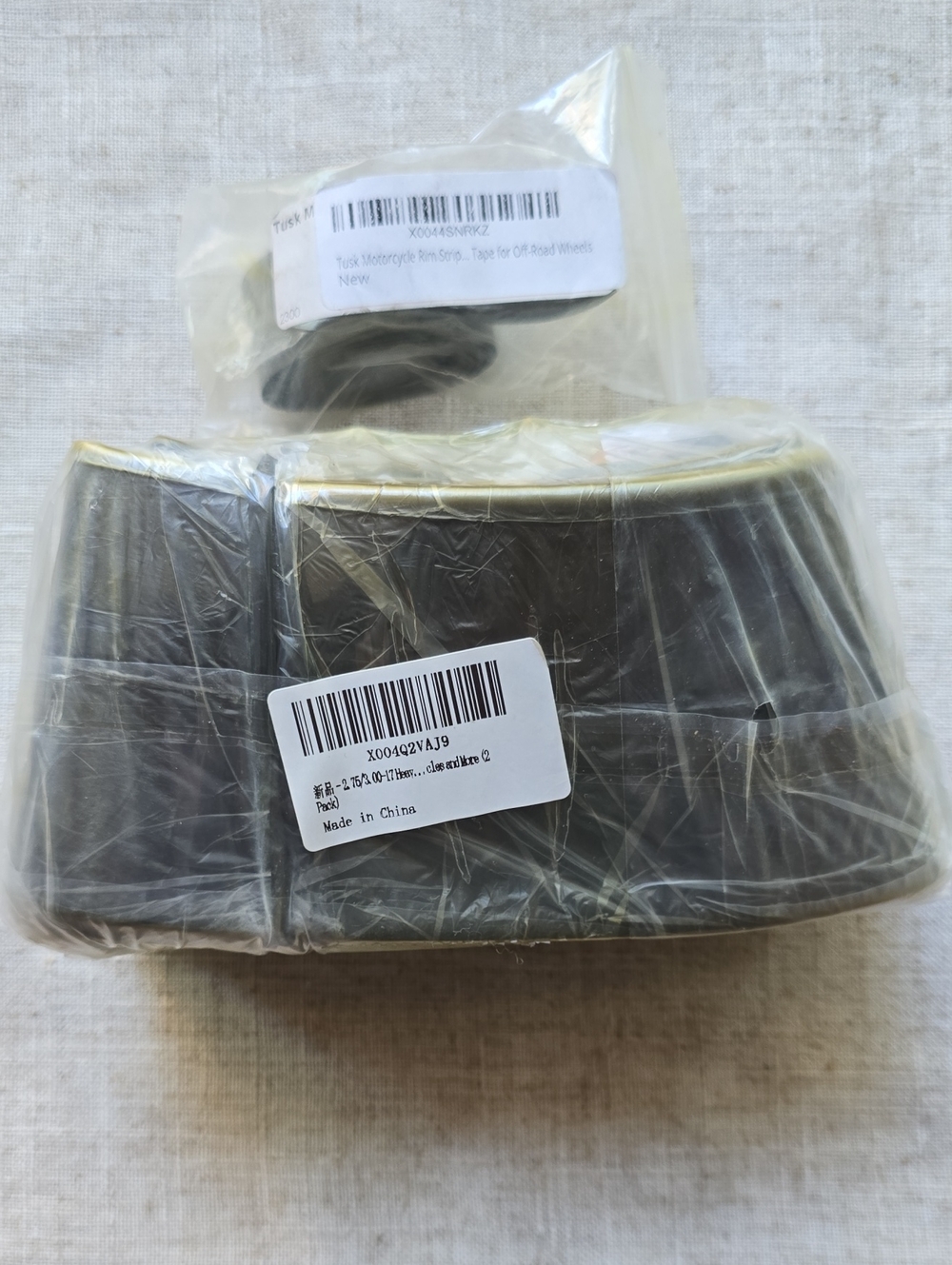 2.75/3.00 -17 Heavy duty inner tubes (2 Pack) Offroad Or Dual Sport Motorcycle